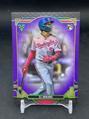 2022 TOPPS TRIPLE THREADS - PURPLE - C. ABRAMS - #95 - #'D/299 - RC