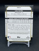 2022 TOPPS TRIPLE THREADS - FUTURE PHENOMS - L. PATINO - #RFPAR-LP - #'D/35 - DUAL RELIC - AUTOGRAPH