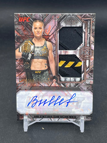 2026 TOPPS KNOCKOUT - TIER 1 - V. SHEVCHENKO - #TOA-VS - #'D/299 - DUAL RELIC - AUTOGRAPH