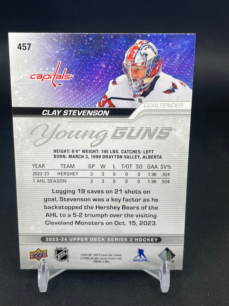 2023 UPPER DECK SERIES TWO - YOUNG GUNS - C. STEVENSON -