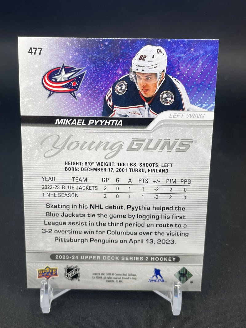 2023 UPPER DECK SERIES TWO - YOUNG GUNS - M. PYYHTIA -
