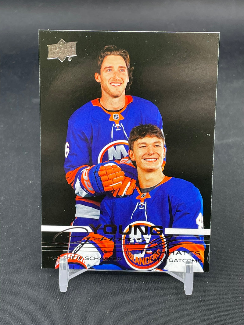 2025 UPPER DECK SERIES TWO - YOUNG GUNS TEAMMATES - M. SCHAEFER / M. GATCOMB -