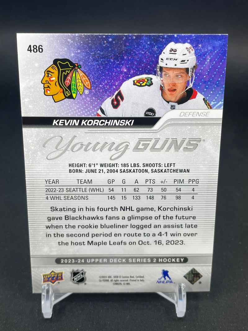 2023 UPPER DECK SERIES TWO - YOUNG GUNS - K. KORCHINSKI -
