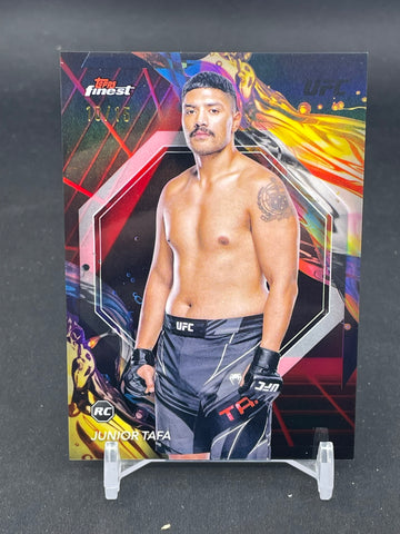 2024 TOPPS FINEST - RED AND BLACK VAPOR - J. TAFA - #159 - #'D/15 - RC