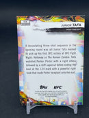 2024 TOPPS FINEST - RED AND BLACK VAPOR - J. TAFA - #159 - #'D/15 - RC
