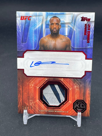 2026 TOPPS KNOCKOUT - RED - L. EDWARDS - #KAR-LE - #'D/25 - RELIC - AUTOGRAPH