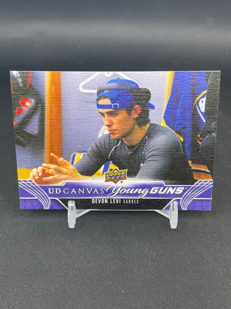 2023 UPPER DECK SERIES TWO - UD CANVAS - YOUNG GUNS - D. LEVI -