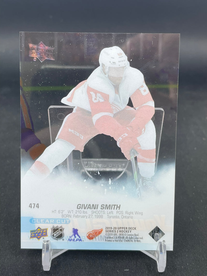 2019 UPPER DECK SERIES TWO - UD CLEAR CUT - YOUNG GUNS - G. SMITH -