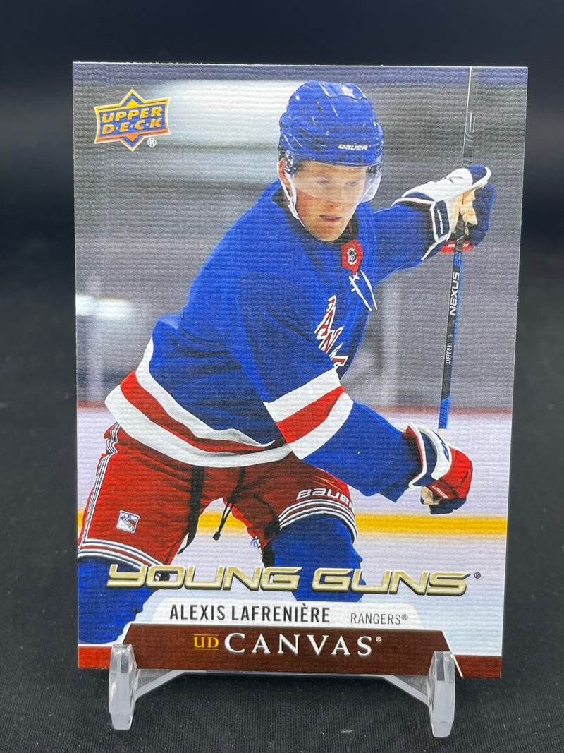 2020 UPPER DECK SERIES ONE - UD CANVAS - YOUNG GUNS - A. LAFRENIERE -