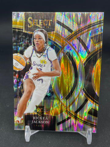 2024 PANINI WNBA SELECT - FLASH PRIZM - R. JACKSON - #127 - RC