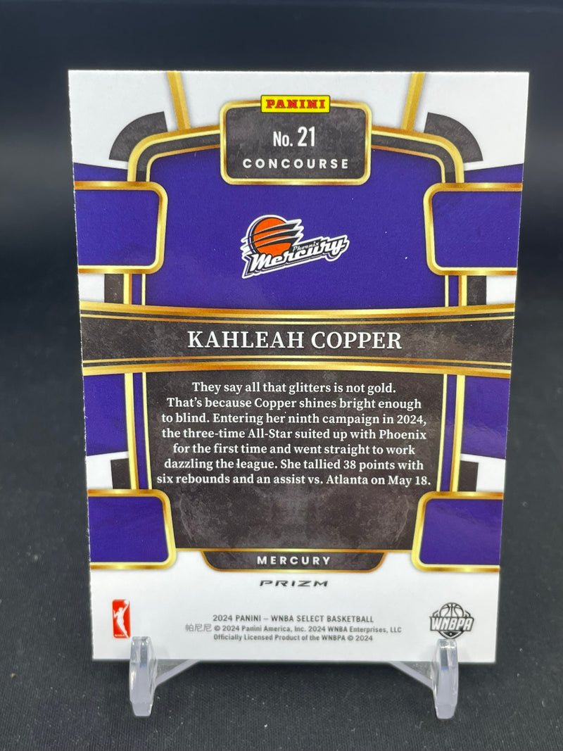2024 PANINI WNBA SELECT - RED ICE - K. COPPER -