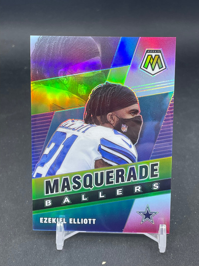2021 PANINI  MOSAIC - PRIZM - MASQUERADE BALLERS - E. ELLIOTT -
