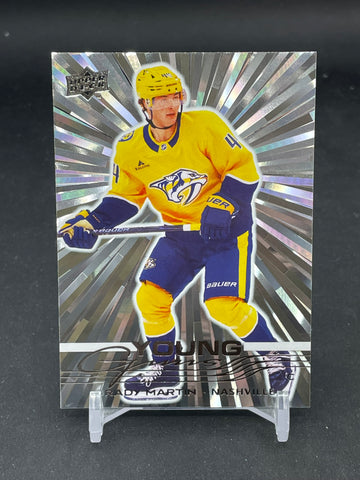 2025 UPPER DECK SERIES TWO - OUTBURST - YOUNG GUNS - B. MARTIN - #460 - RC