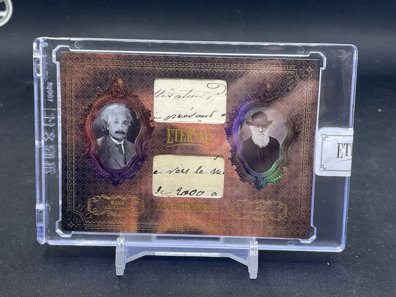 2024 ETERNAL CUTS WORLD CELEBRITIES EDITION - ALBERT EINSTEIN / CHARLES DARWIN -