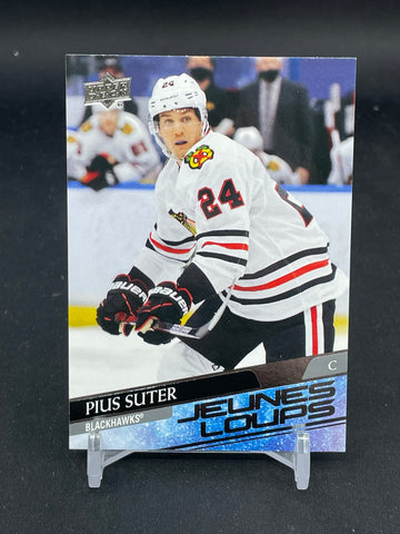2020 UPPER DECK SERIES ONE - FRENCH VARIANT - YOUNG GUNS - P. SUTER - #484 - RC