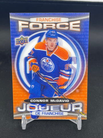 2016 UPPER DECK TIM HORTONS - FRANCHISE FORCE - C. MCDAVID - #FF-4