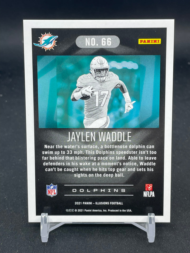 2021 PANINI ILLUSIONS - BRONZE - J. WADDLE - #66 - #'D/499 - RC