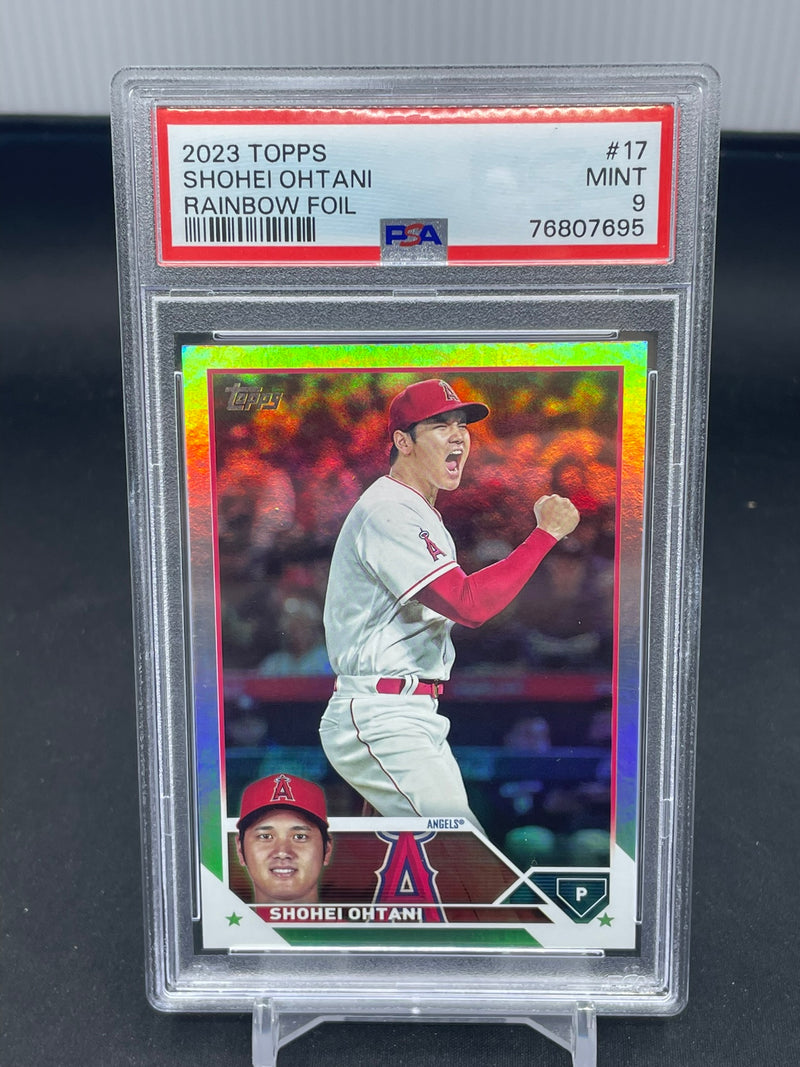 2023 TOPPS SERIES ONE - RAINBOW FOIL - S. OHTANI -