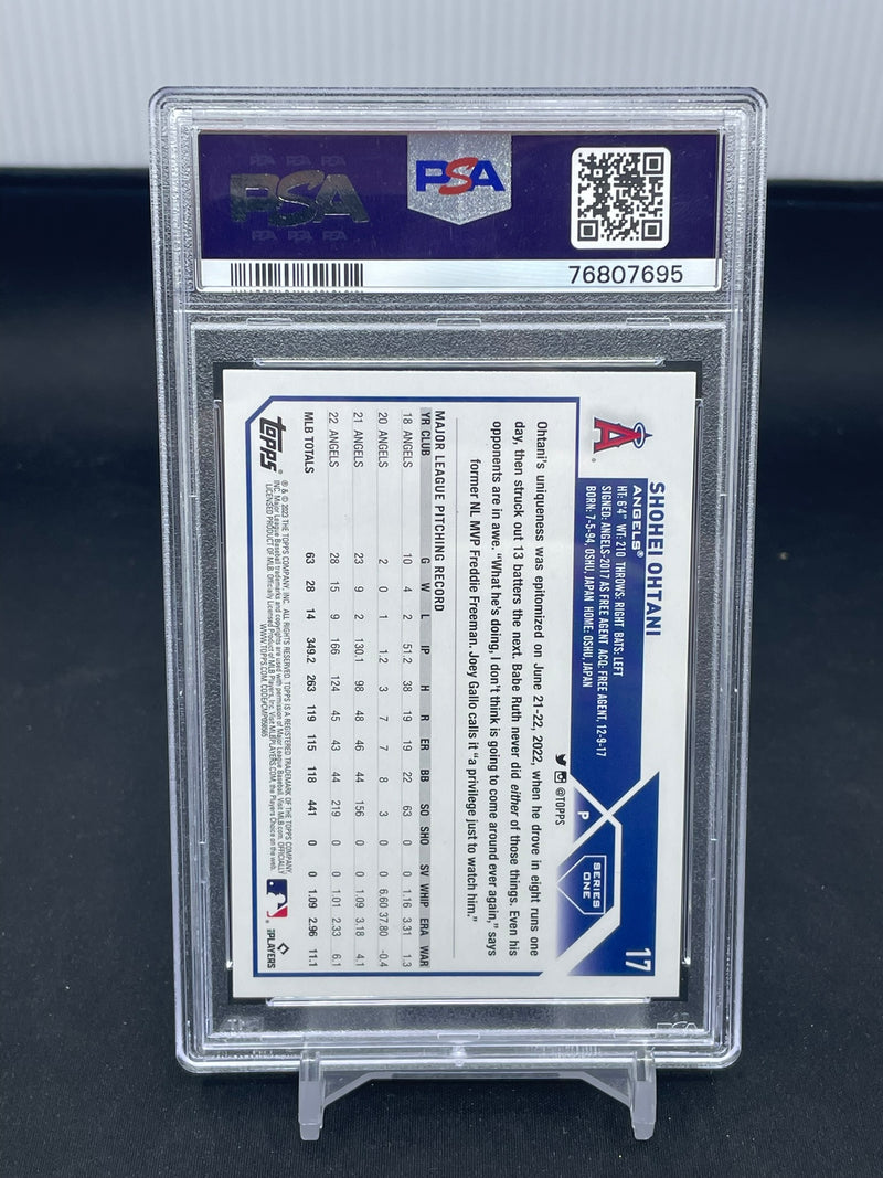 2023 TOPPS SERIES ONE - RAINBOW FOIL - S. OHTANI -