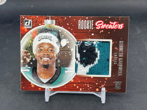 2021 PANINI DONRUSS - ROOKIE SWEATERS - K. GAINWELL - #RS-KGA - RELIC - RC