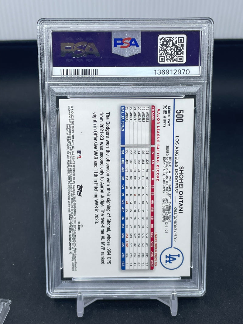 2024 TOPPS SERIES TWO - RAINBOW FOIL - S. OHTANI -
