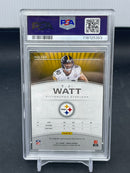 2017 PANINI LIMITED - T. WATT - #149 - #'D/99 - PSA 8 - AUTOGRAPH PSA 10 - RC