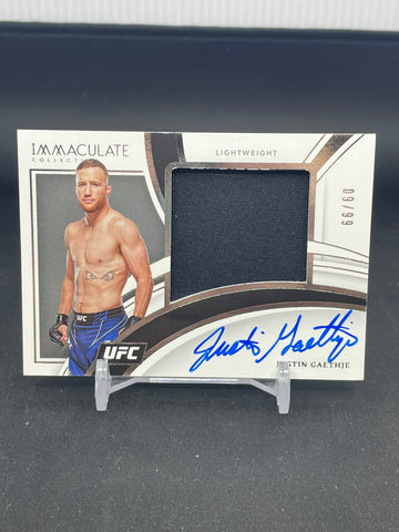 2022 PANINI IMMACULATE COLLECTION - J. GAETHJE - #PA-JGJ - #'D/99 - RELIC - AUTOGRAPH