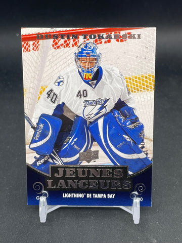 2010 UPPER DECK SERIES ONE - FRENCH - YOUNG GUNS - D. TOKARSKI - #246 - RC