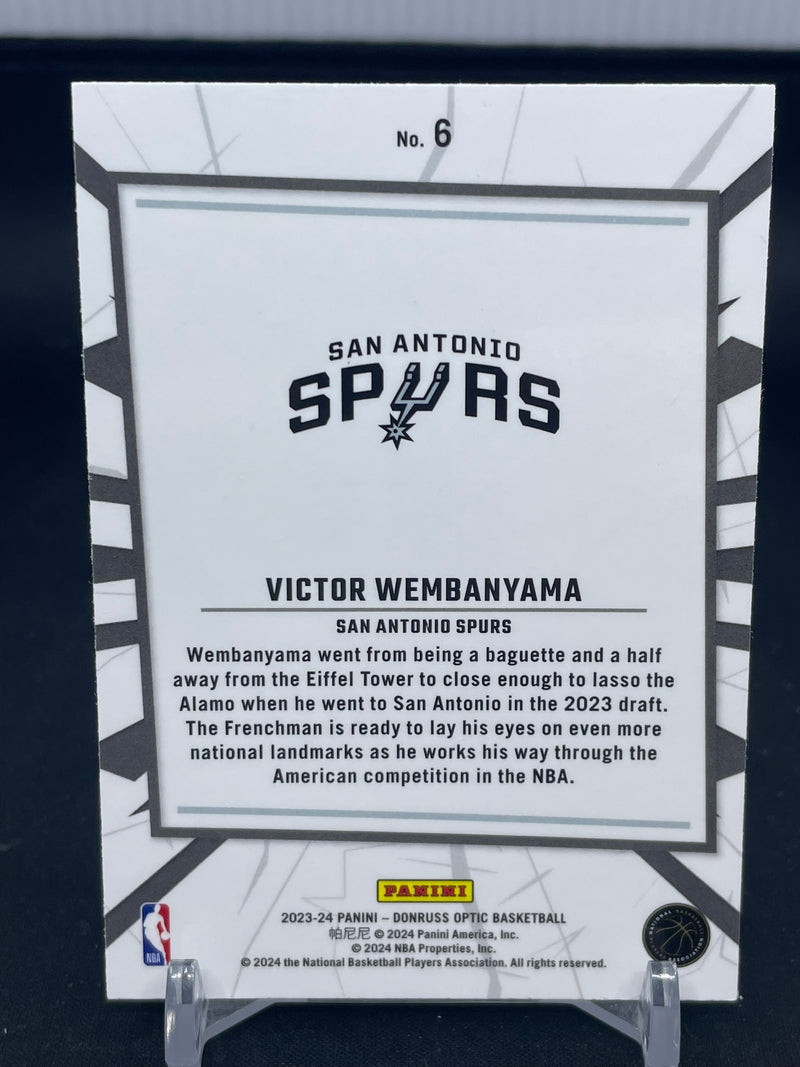 2023 PANINI DONRUSS OPTIC - MY HOUSE - V. WEMBANYAMA -
