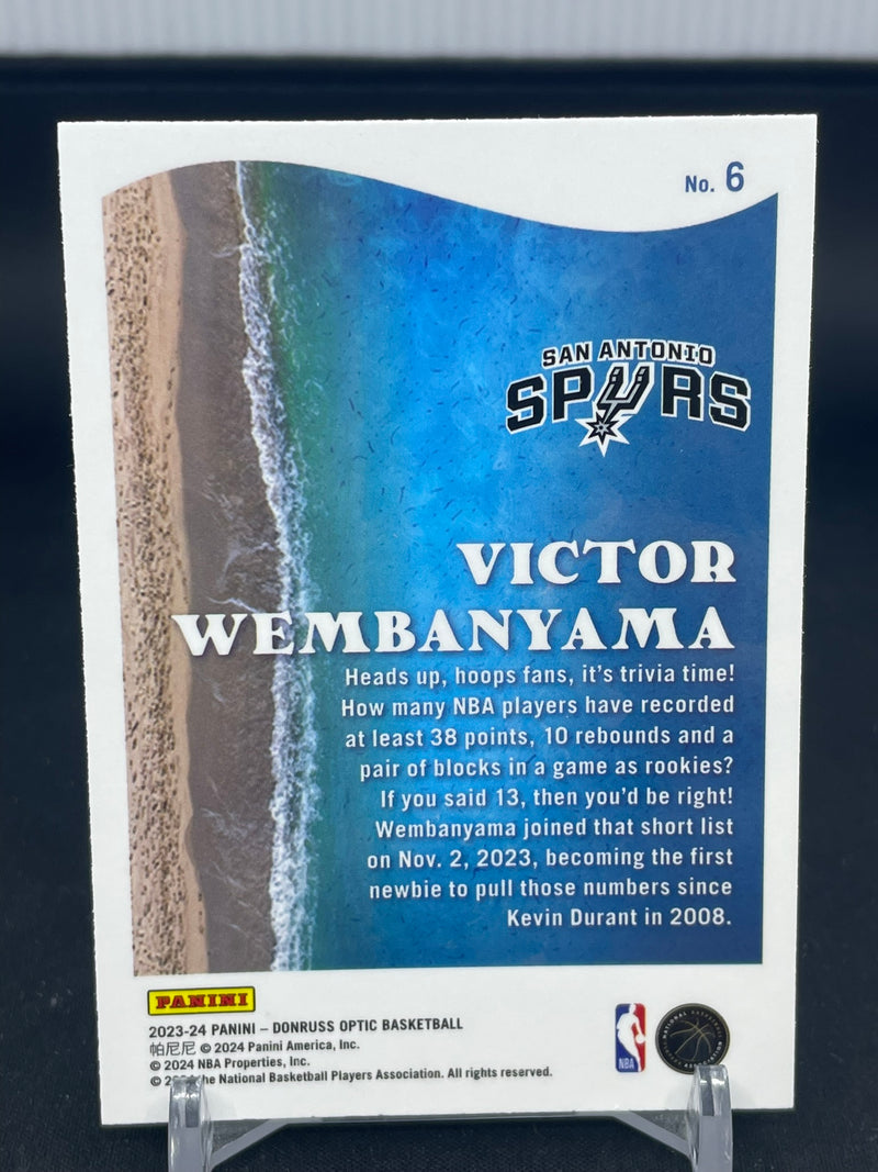 2023 PANINI DONRUSS OPTIC - SPLASH - V. WEMBANYAMA -