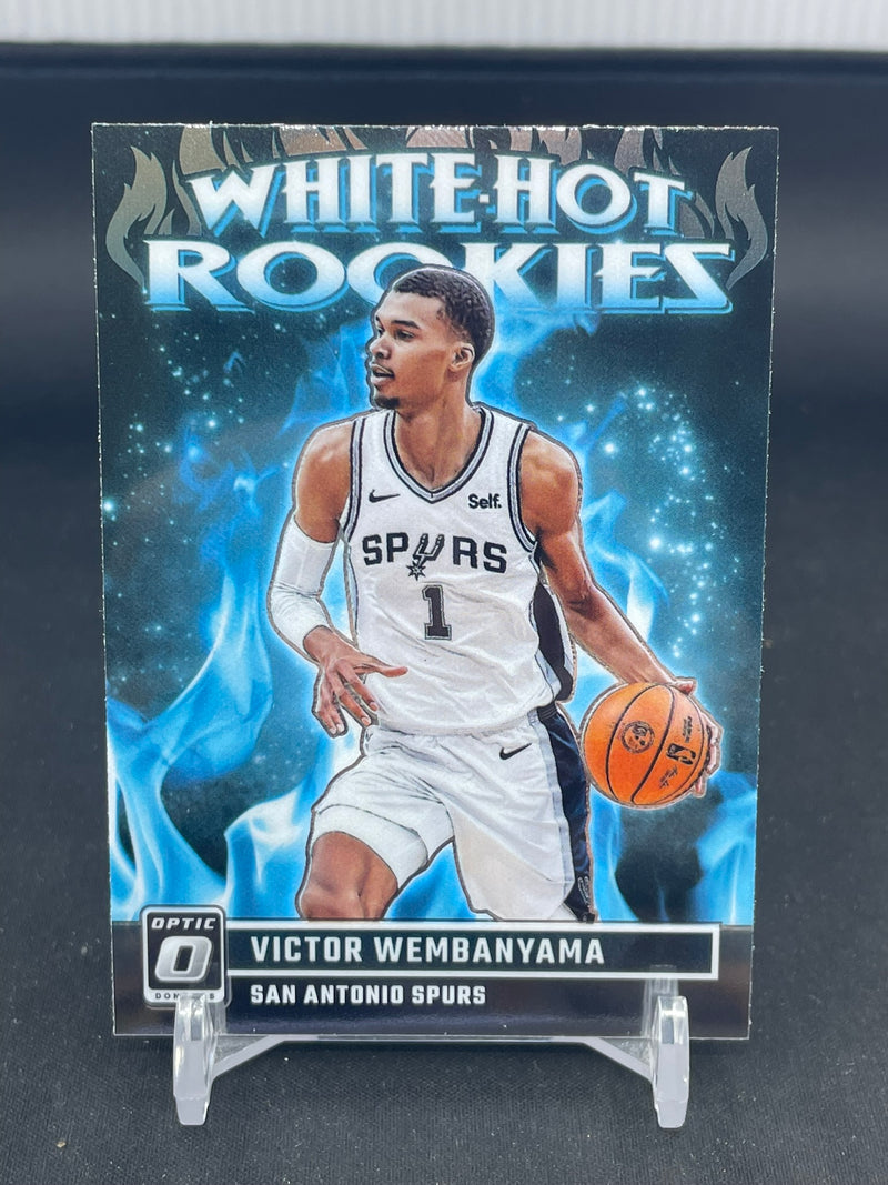 2023 PANINI DONRUSS OPTIC - WHITE HOT ROOKIES - V. WEMBANYAMA -