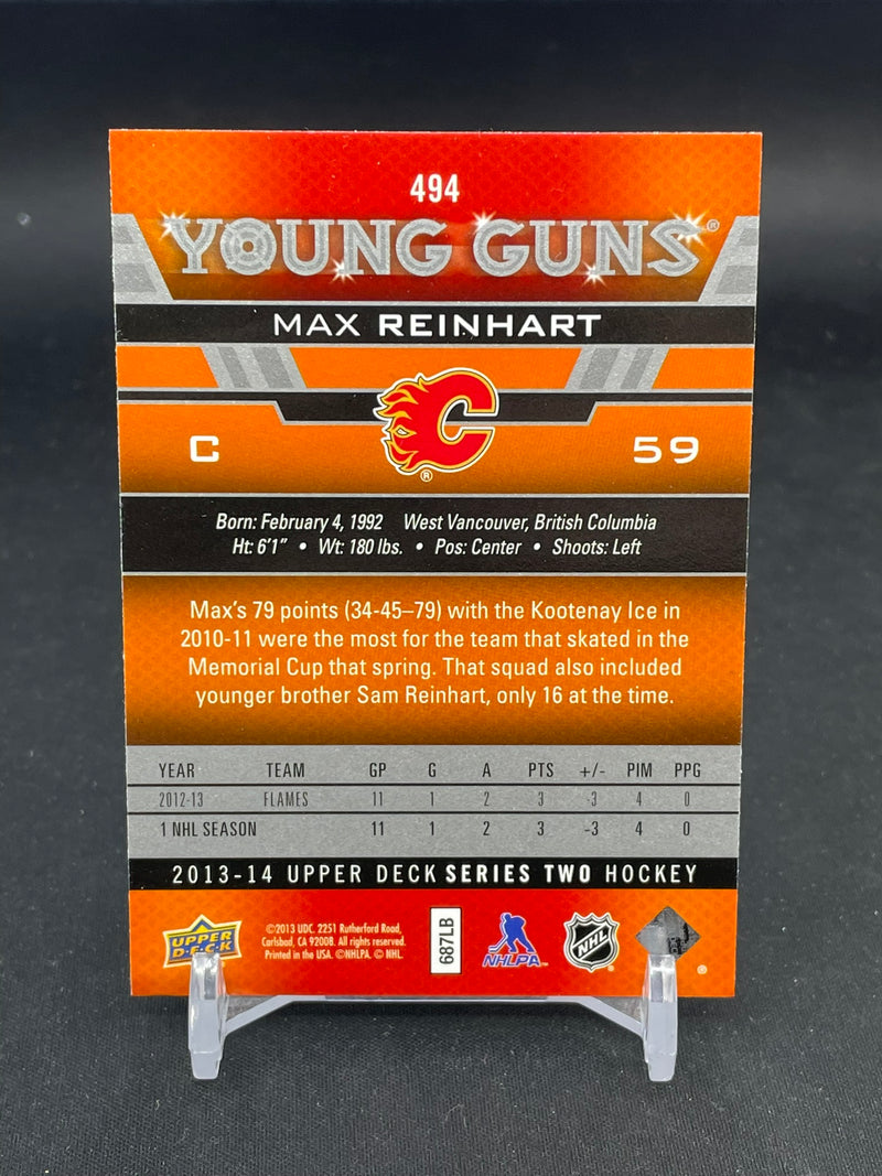 2013 UPPER DECK SERIES TWO - YOUNG GUNS - M. REINHART -