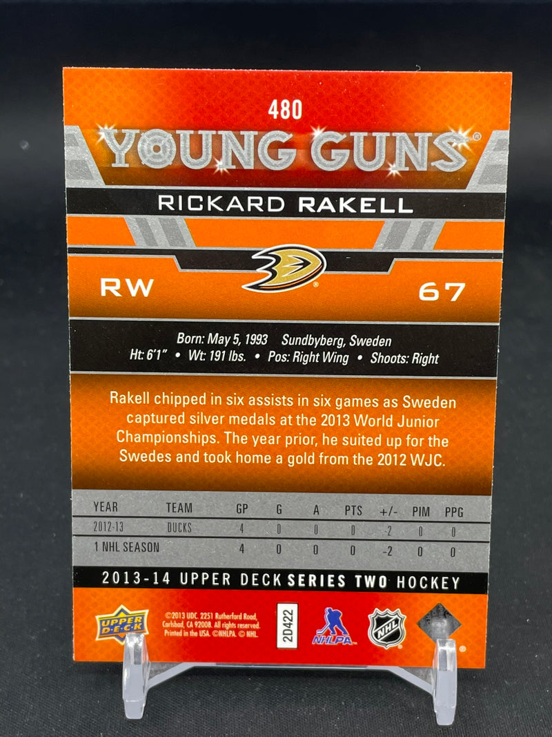 2013 UPPER DECK SERIES TWO - YOUNG GUNS - R. RAKELL -