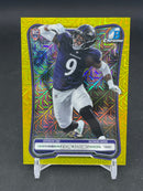 2026 TOPPS BOWMAN CHROME - YELLOW MOJO REFRACTOR - Z. YOUNG - #BCV-179 - #'D/275 - RC
