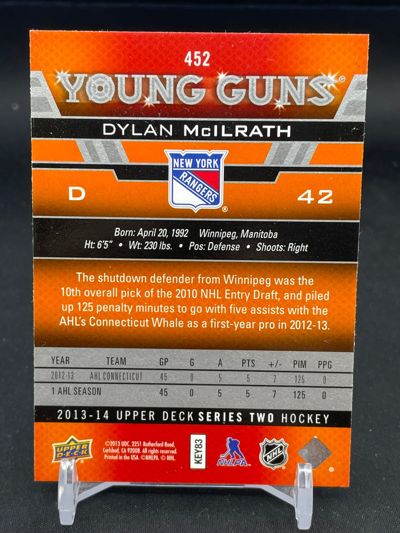 2013 UPPER DECK SERIES TWO - YOUNG GUNS - D. MCILRATH -