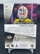 2023 UPPER DECK SP GAME USED - GOLD - AUTHENTIC ROOKIES - V. ASKAROV - #224 - #'D/25 - RELIC