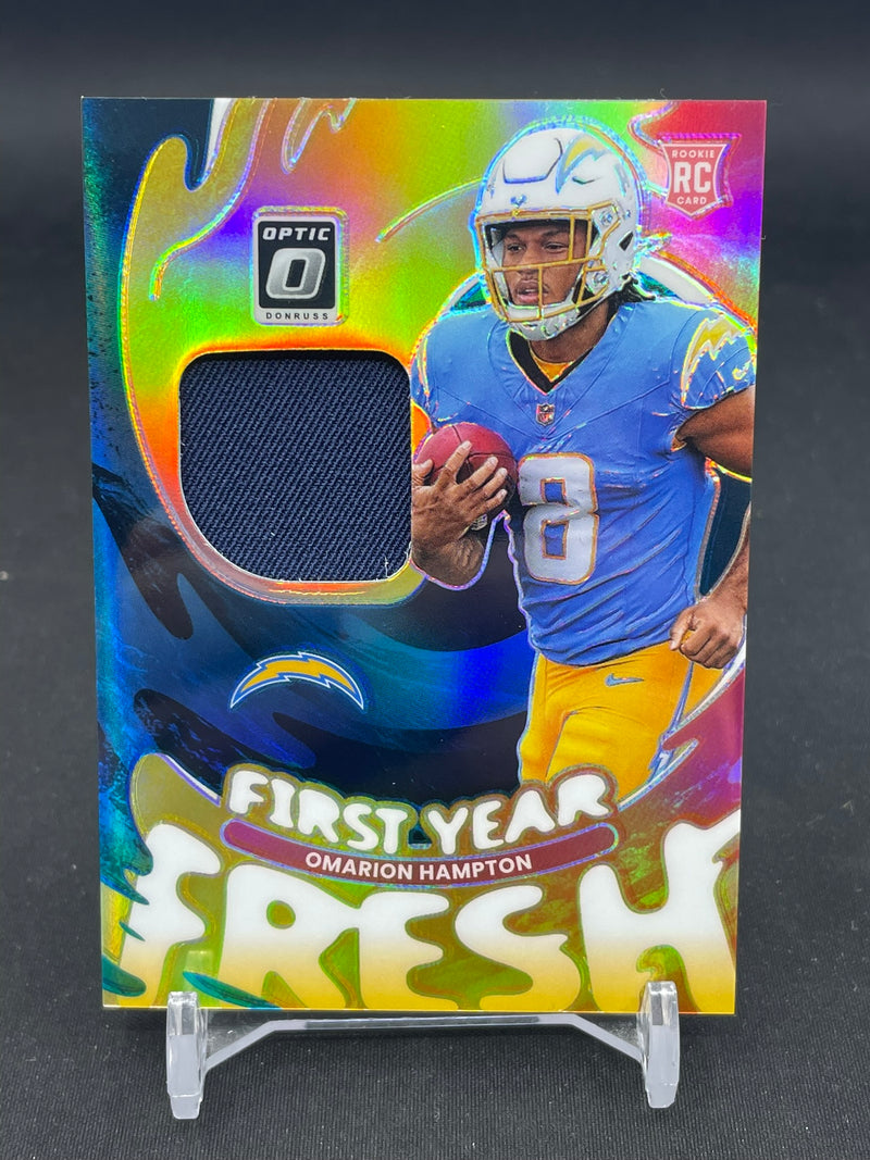 2025 PANINI DONRUSS OPTIC - PRIZM - FIRST YEAR FRESH - O. HAMPTON -
