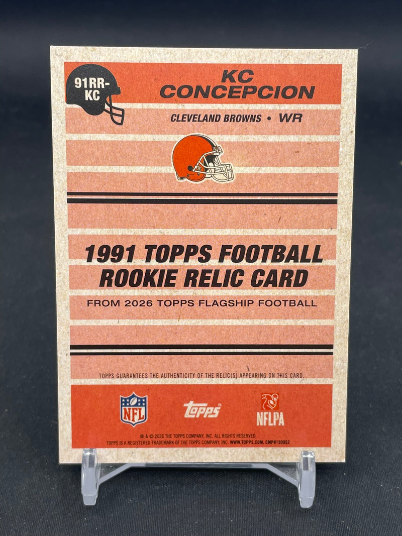2026 TOPPS - 1991 FOOTBALL - K. CONCEPCION -