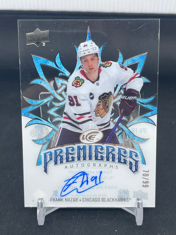 2024 UPPER DECK ICE - PREMIERES AUTOGRAPHS - F. NAZAR - #IPA-FN - #'D/99 - AUTOGRAPH - RC