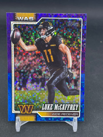 2026 TOPPS - PURPLE & BLUE FOIL - L. MCCAFFREY - #198 - #'D/250