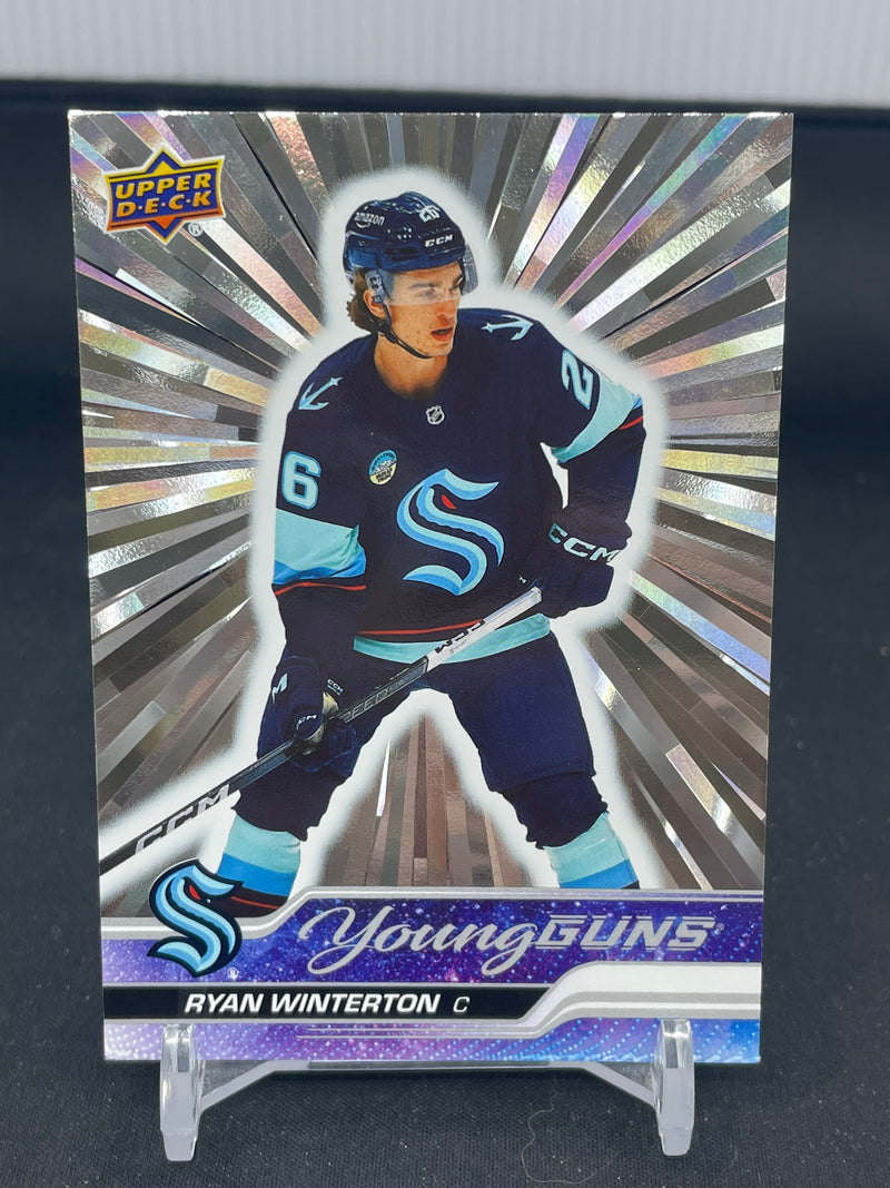2023 UPPER DECK EXTENDED SERIES - SILVER OUTBURST - YOUNG GUNS - R. WINTERTON -