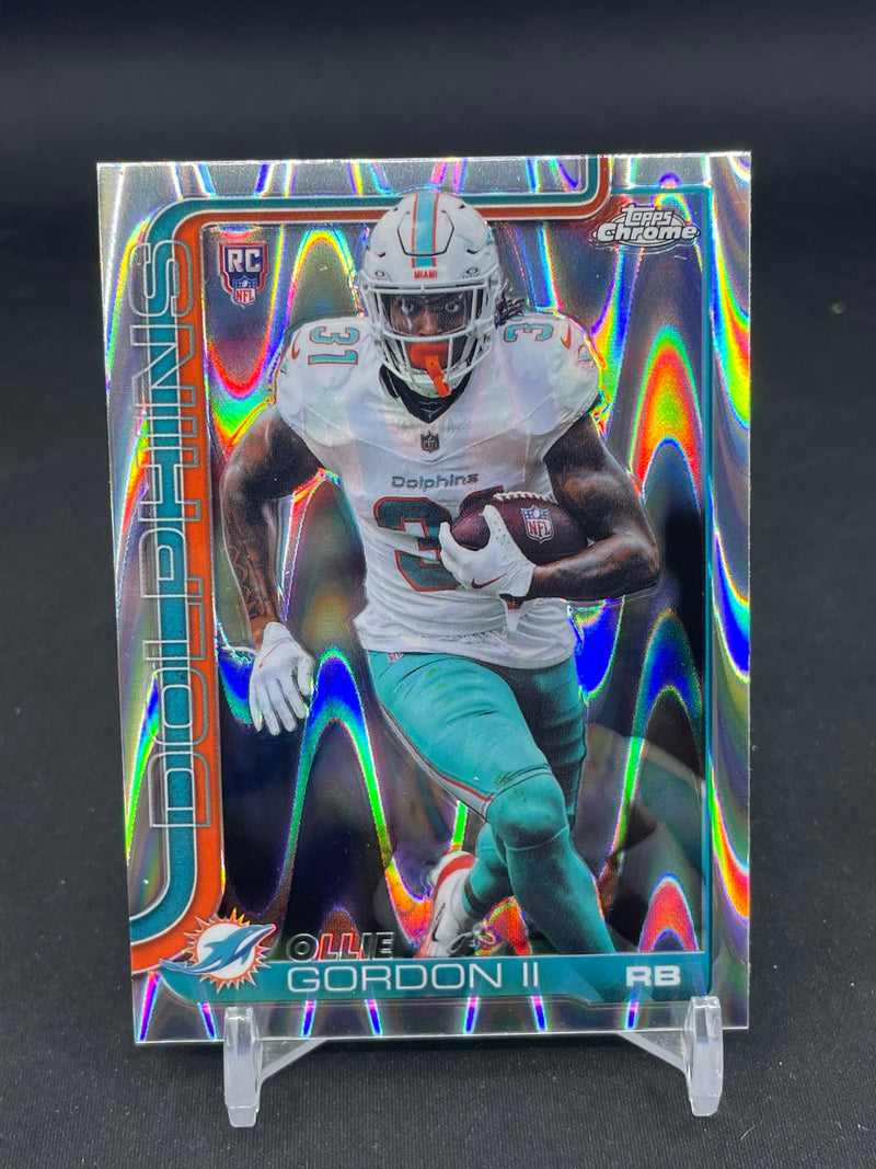 2025 TOPPS CHROME - RAYWAVE REFRACTOR - O. GORDON II -