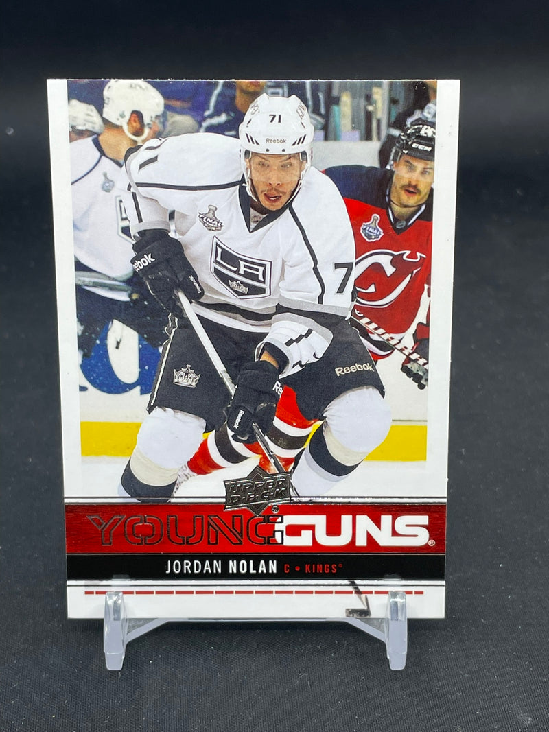2012 UPPER DECK SERIES ONE - YOUNG GUNS - J. NOLAN -