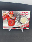 2023 TOPPS SERIES ONE - MAJOR LEAGUE MATERIAL - M. TROUT -