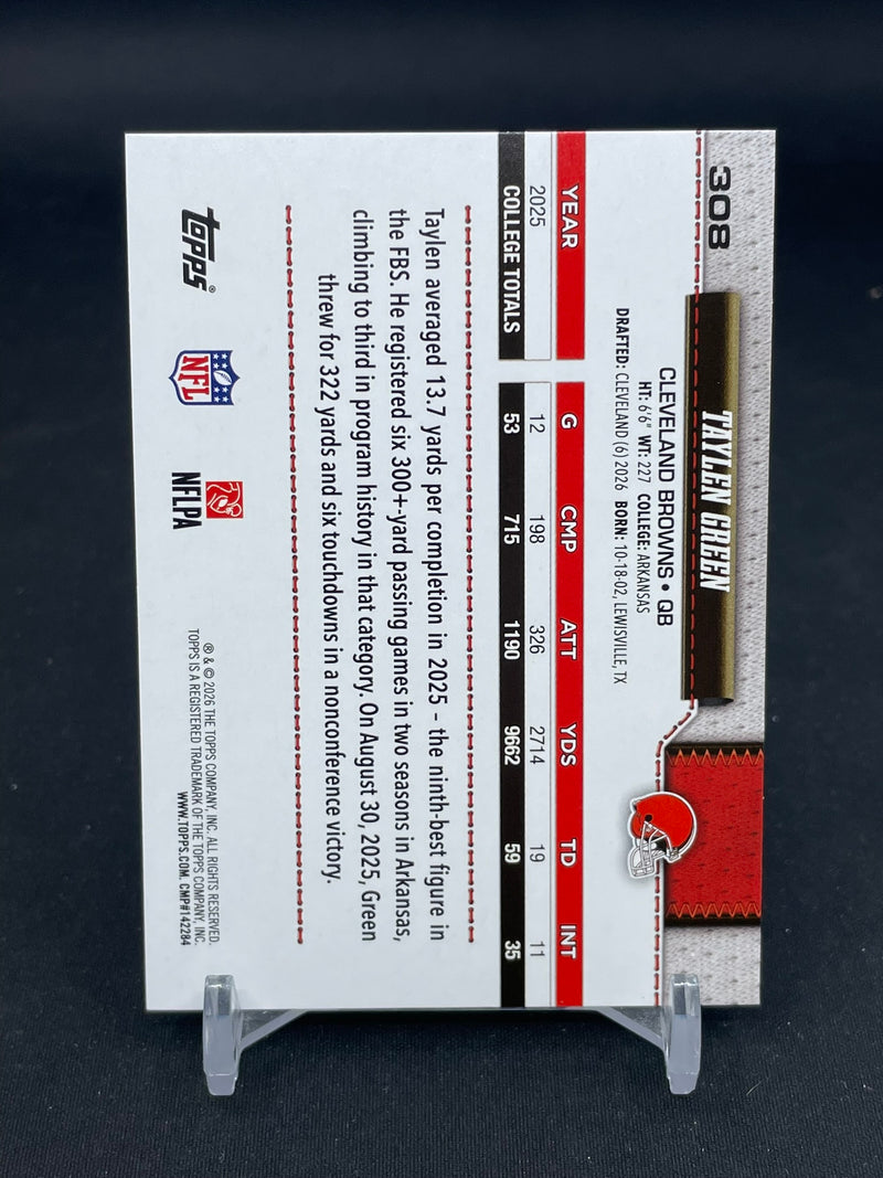 2026 TOPPS - WHITE & BLUE EXCLUSIVE - T. GREEN -