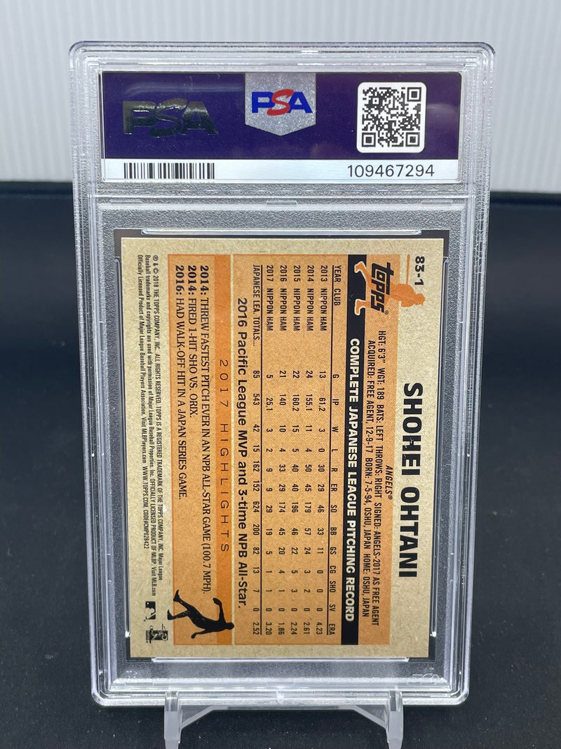 2018 TOPPS - 1983 TOPPS B. B. ROOKIES - S. OHTANI -