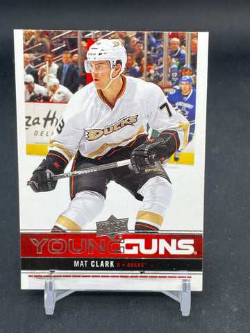 2012 UPPER DECK SERIES ONE - YOUNG GUNS - M. CLARK - #201 - RC