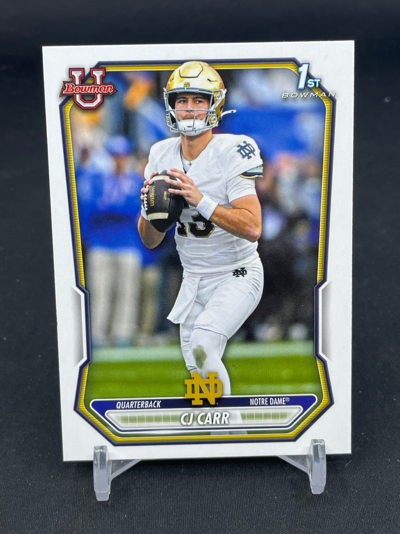 2026 TOPPS BOWMAN UNIVERSITY - 1ST BOWMAN - C. CARR -