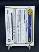 2026 TOPPS BOWMAN UNIVERSITY - 1ST BOWMAN - C. CARR -