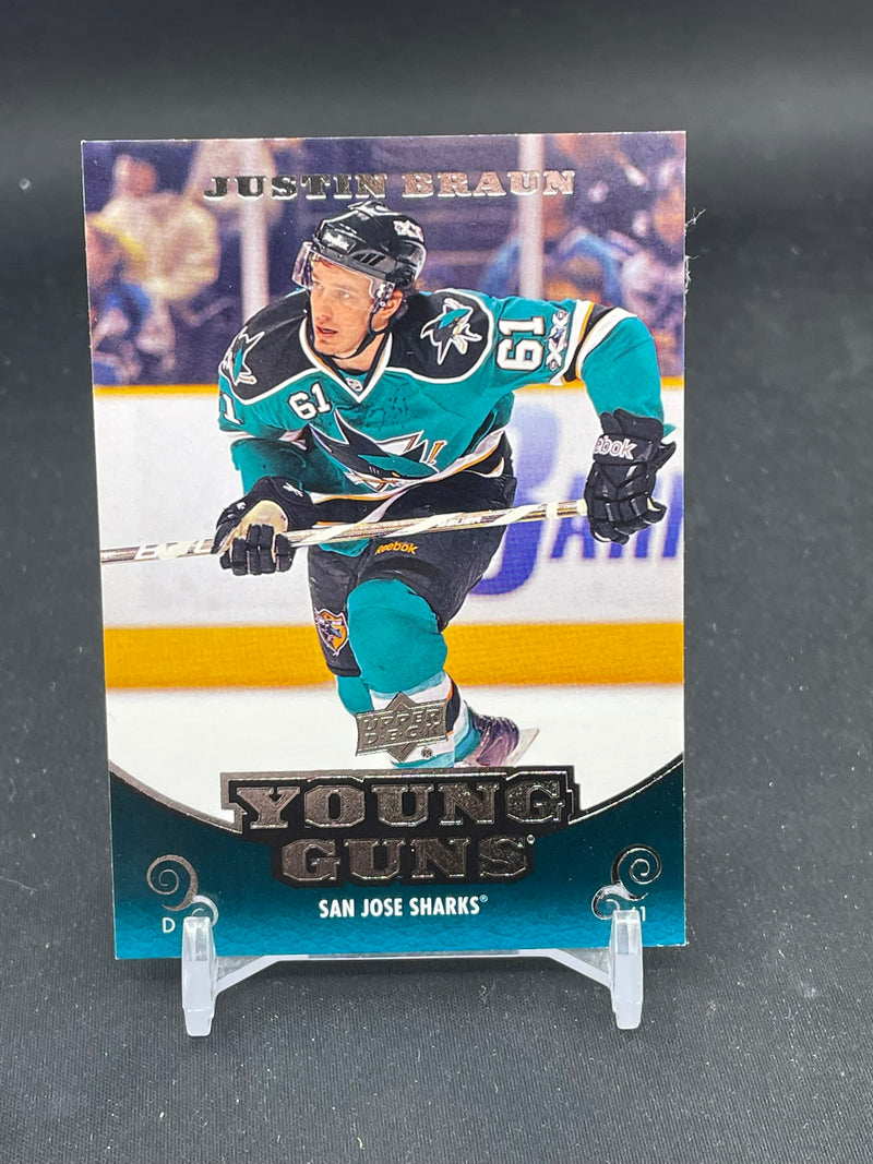2010 UPPER DECK SERIES TWO - YOUNG GUNS - J. BRAUN -